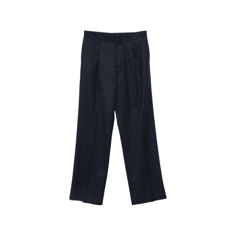 Lardini Blue Trousers - Wide-Leg Trousers Men